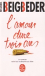 L'amour dure trois ans