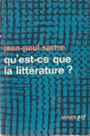 Qu'est-ce que la littrature ?